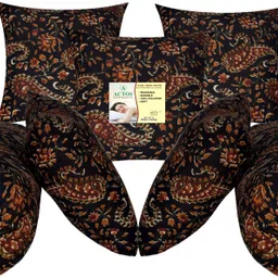 actos 5 Cushion and 2 Microfibre Floral Bolster Pack of 7-picture-14