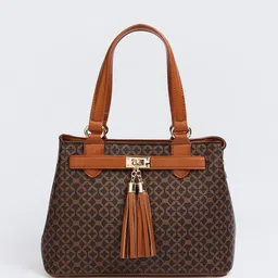 CODE by Lifestyle Women Graphic Printed Structured Shoulder Bag image 1