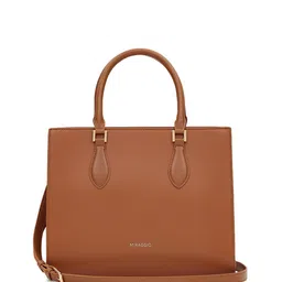 MIRAGGIO Solid Handbag with Detachable & Adjustable Crossbody Strap-picture-48