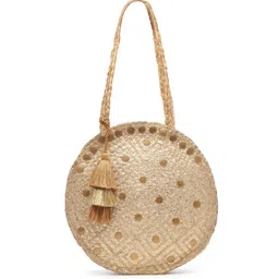 Anekaant Embellished Regular Structured Shoulder Bag image 3