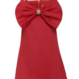A Little Fable Girls Red A-Line Dress-picture-16