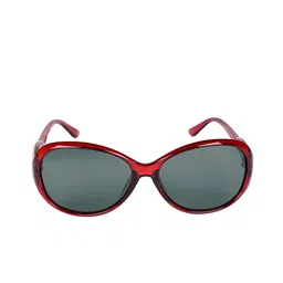 NuVew Women Oval Sunglasses With Polarised and UV Protected Lens 15477 image 4