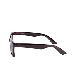 NuVew Unisex Wayfarer Sunglasses with UV Protected Lens ES_16566-32-NW-2191-BRW-BRW-WF image 4
