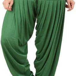 wellfitlook Solid Cotton Viscose Blend Women Harem Pants-picture-23