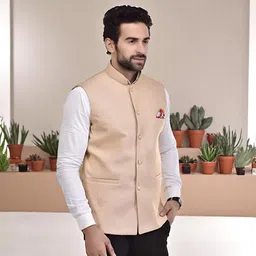 houseofcommon Solid Men Waistcoat image 3