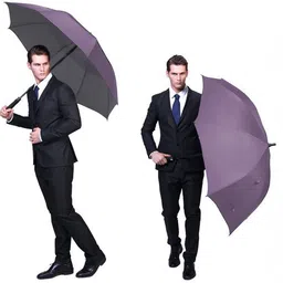 home story Luxury Collection Extra Large Auto Open Single Canopy Golf Umbrella 150 cm Umbrella image 3