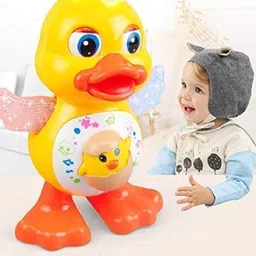 vihu Dancing Duck Toy with Vibrant Light Effect & Musical Sound For Kids|18 image 1