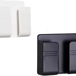 Like Star Wall Stand for Charging | Remote Holder Phone Hanging Mobile Stand 2 Pcs Mobile Holder image 1