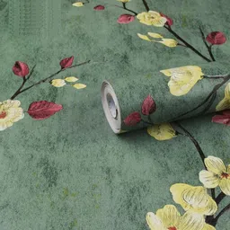 fokrim Decorative Green Wallpaper-picture-11