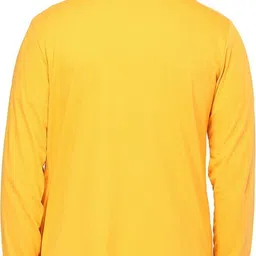 glito Men Asymmetric Full Sleeve Yellow Shrug image 2