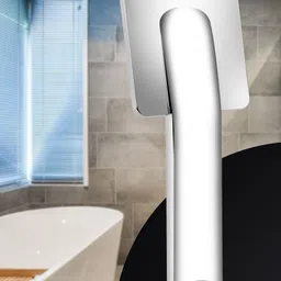 prestige High Pressure Sleek Design Hand Shower With 1.5 mtr SS Hose Pipe and Wall hook Handheld image 3