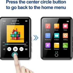 DRUMSTONE Digital MP4 Player Design for Active Lifestyle Music Lovers - 15 Years Warranty MP4 Player image 3