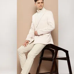 invictus Men Checkered Single Breasted Casual Blazer image 3