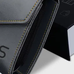 The Wallet Store Unisex Leather Wallet And Keychain Accessory Gift Set image 5