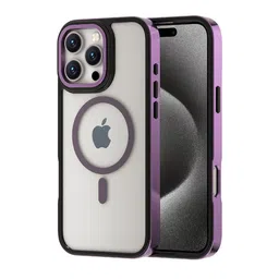 luxury kase Luxury KaseLK178 Electroplate Titanium Magnet Wireless Solid iPhone 16 Pro Back Case-picture-10