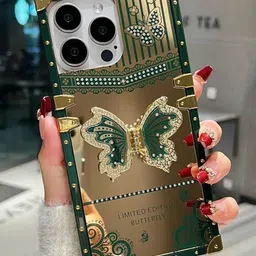 Luxury Kase Solid Printed iPhone 16 Pro Back Case Mobile Accessories image 1