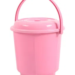 Kuber Industries Green & Pink 6 Piece Bath Accessories Set image 2