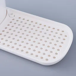 Kuber Industries White Solid Plastic Soap Dispenser image 2