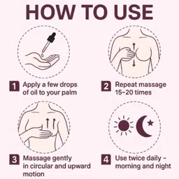 actiwow Beauty Chest Massage Oil Ayurvedic Support For Bust Care & Wellness A01 image 3