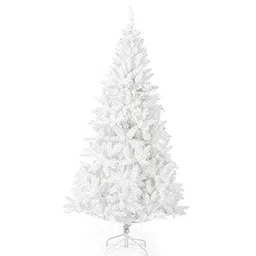 ecraftindia White Plastic Christmas Tree image 2