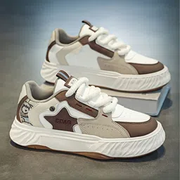 Men's Chunky Sneaker Casual Sport Shoe With Thick Sole Walking Shoes For Men-image-12