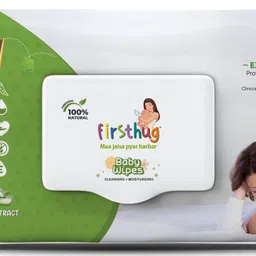 firsthug Super Soft Cleansing Wet Baby Wipes With Lid Pack|Aloe Vera Extract |72 Pcs/Pack-picture-14