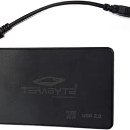 TERABYTE 2in1 USB 2.0 Laptop Casing 2.5" HDD/SSD Hard Drive Case Screwless Enclosure Case Cover SATA to USB 2.0 External Hard Disk Enclosure Case 2.5 inch USB 2.0 LAPTOP CASING image 2