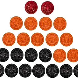 ssportshub Premium 26 Inch Wooden Carrom Board with Free Coins, Striker & Powder 66.4 cm Carrom Board image 3