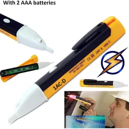 nyouri Non-Contact AC Voltage Tester Alert Pen Volt Test Meter Detector Sensor 90~1000V Analog Voltage Tester image 1