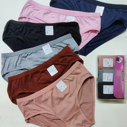 rose day Pack of 6 Women Hipster Multicolor Panty-picture-19