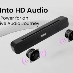 GUGGU Dynamic Thunder Sound 20W Bluetooth Soundbar - Premium Portable Home Speaker v3 20 W Bluetooth Home Theatre image 5