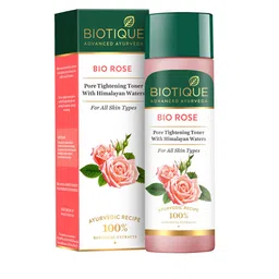 Biotique Unisex Rose Pore Tightening Toner With Himalayan Waters-picture-27