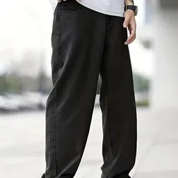 cokhinda Men Regular Mid Rise Black Jeans image 3