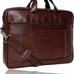 alison Men Brown Messenger Bag image 3