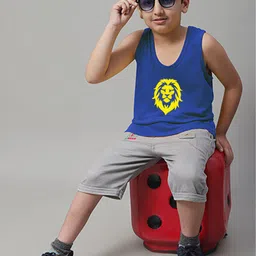 Friskers Boys Printed Pure Cotton Innerwear Vests image 4