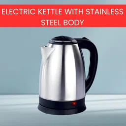 frony Electric Kettle with Stainless Steel Body 1.5 litre for Hot Water Tea/CoffeeL201 Electric Kettle-picture-29