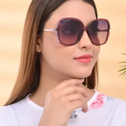 royal son UV Protection, Gradient Over-sized Sunglasses (62) image 2