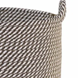 pano Brown Polypropylene 52 Ltr (1Pc) Storage Basket image 5