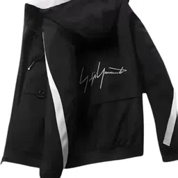 jnh fashion Men Colorblock Cape Jacket-picture-26