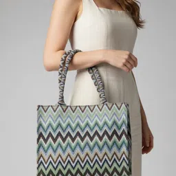 fly boyz Women Multicolor, White Tote image 5