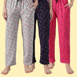 fit n fame Pack of 3 Women Pyjama-picture-13