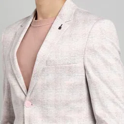 killer Men Checkered Single Breasted Casual Blazer image 5