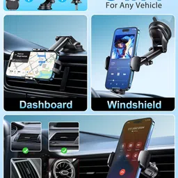 prtek Car Mobile Holder for Windshield image 2