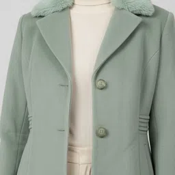 warmlay LED Solid Coat For Women image 4