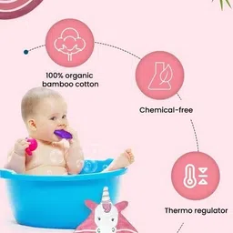 healofy Bamboo 400 GSM Bath Towel image 5