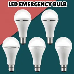 sacro (Emergency Inverter Blub) charging 15W LED Bulb for Extended Lighting_Pack_5W446 4 hrs Bulb Emergency Light image 1