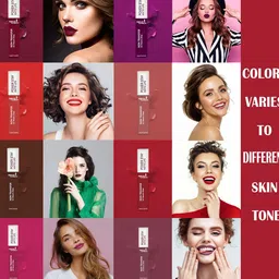 Ramp Walk Powerstay Non-Transfer 12-Hour Long Lasting Liquid Lipstick- 5 ml- Red- 01 image 3