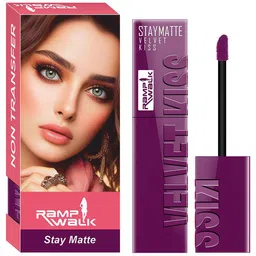 Ramp Walk Velvet Kiss Set Of 4 Matte Liquid Lipstick- 3.5 ml Each- Shade - 3 - 4 - 5 - 12 image 4