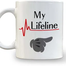 rb point 1 PIECE MY LIFE LINE LOVERS SIGN PRINTED MUG Ceramic Coffee Mug-picture-24
