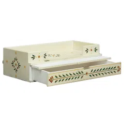 d'dass White Pine Wood Pooja Mandir Without Door By D Dass image 5